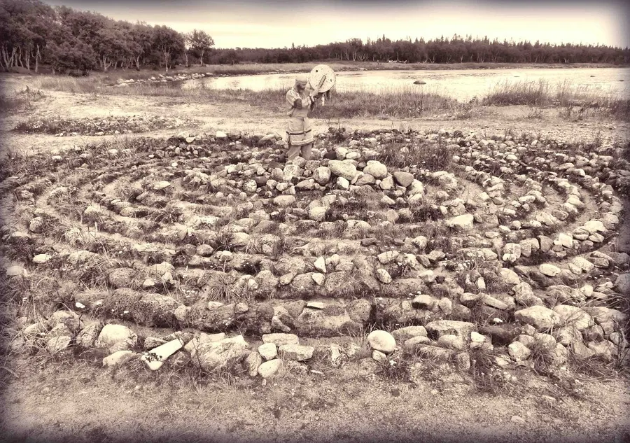 Капище Северных Ветров (шаманские мотивы) — художественная фотография Вячеслава Ларионова (серия «Капище и сакральное», 2013 г.)